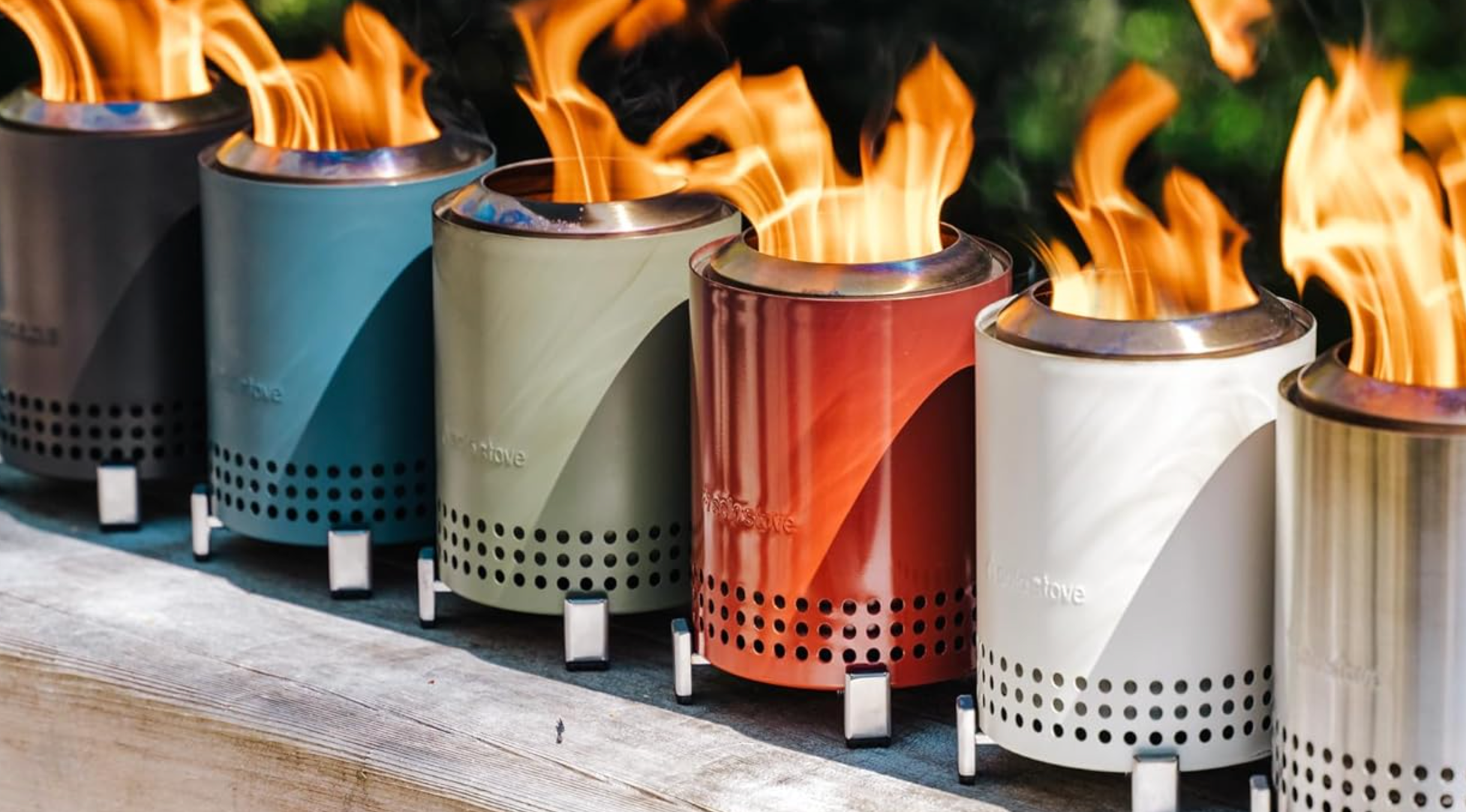 Solo Stove Mesa in an array of color options. 